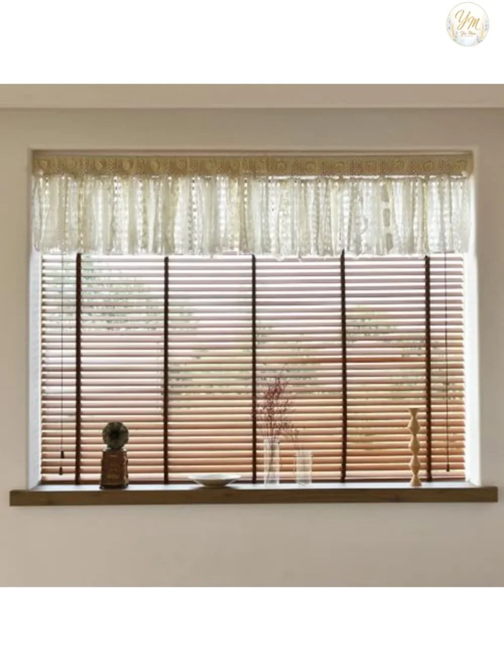 Lace Kitchen Valances Hand Crochet Curtains for Windows Bohemian Cafe Curtains